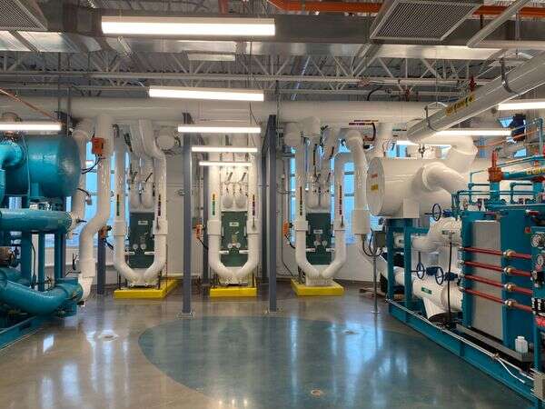 Commercial rooftop mechanical and HVAC equipment